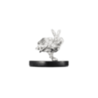 christofle agile rabbit in sterling silver - haute orfèvrerie 2