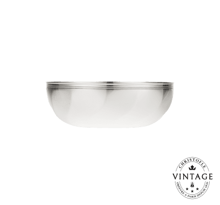 Vintage Silvered Bowl Torsade 14 cm