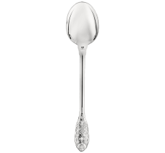 christofle serving spoon royal cisele  sterling silver 1