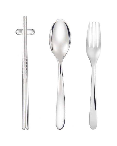 Silver-plated Flatware set for 6 people (24 pieces)