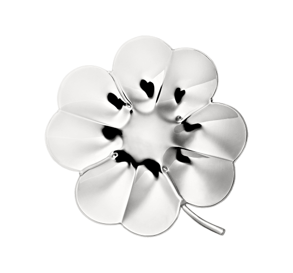 christofle bowl trefle a 4 feuilles  silver plated 1