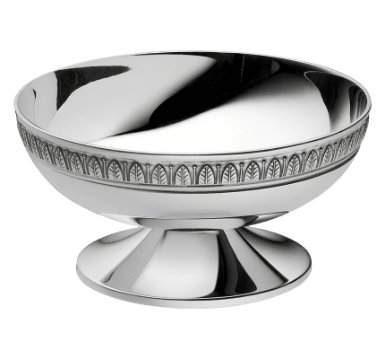 christofle silver-plated pedestal bowl 1