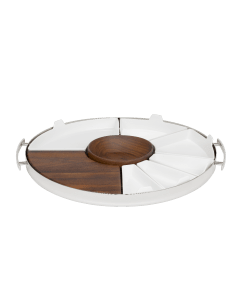 christofle Stainless Steel MOOD Party Tray 