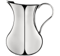 christofle Silver plated Water pitcher Albi  