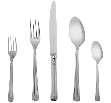 christofle flatware set for 6 people (36 pieces) osiris stainless steel 1