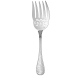 christofle fish serving fork jardin d'eden  silver plated 3