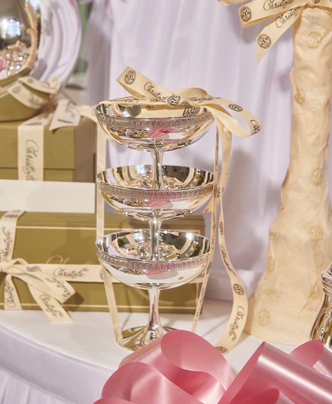 Moutain of wedding gifts