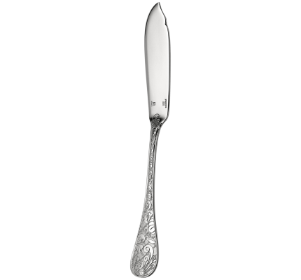 christofle fish knife jardin d'eden  silver plated 1