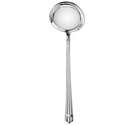 christofle louche à potage en métal argenté 1
