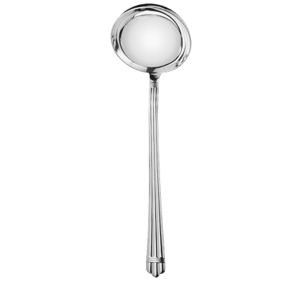 christofle silver-plated soup ladle 1