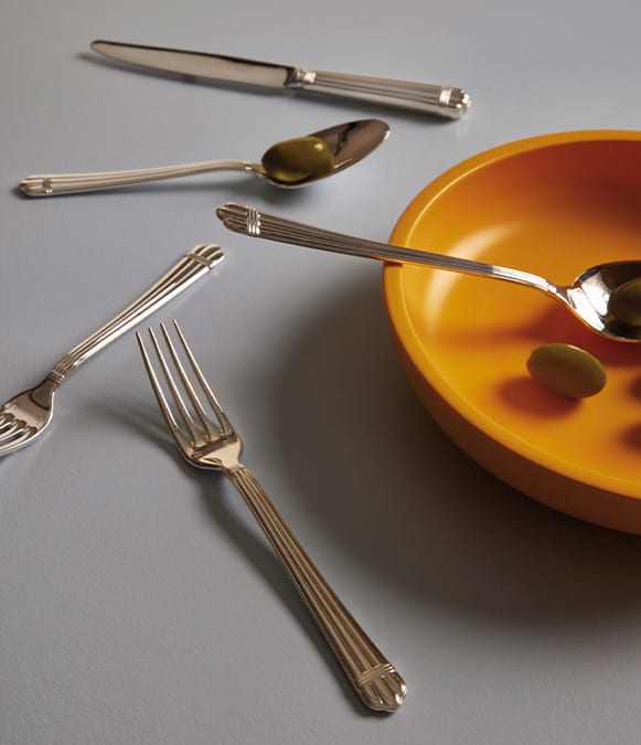 CHRISTOFLE　クリストフル　リュミエールダルジャン　虎　M　R7881 クリストフル シルバープレート ルミエール ダルジャン コレクション