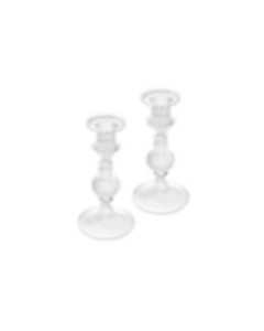 Set of 2 candlesticks Tourbillon