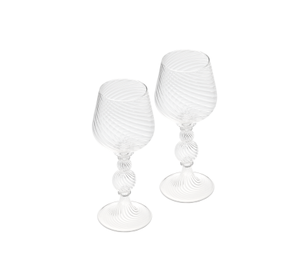 christofle set of 2 red wine glasses 1