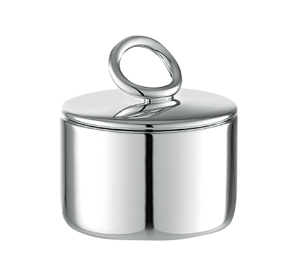 christofle silver plated sugar bowl vertigo   1