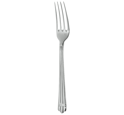 Dinner fork Aria Silver plated