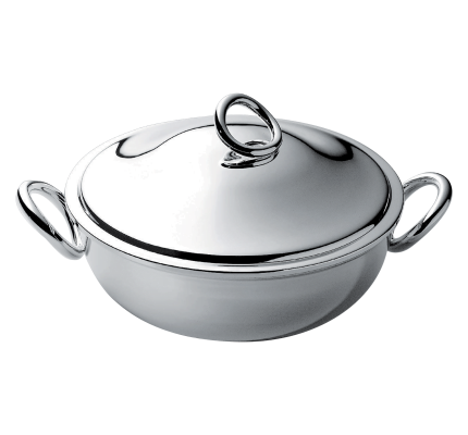 christofle silver-plated vegetable dish with lid 1