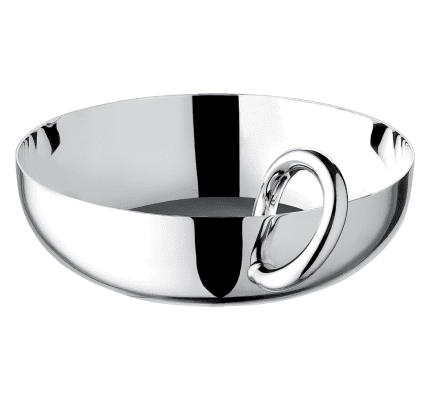 christofle bowl 14cm vertigo  silver plated 1
