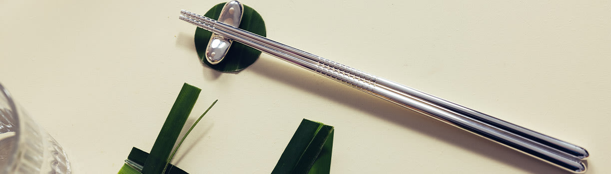 MOOD Asia - silver-plated chopsticks
