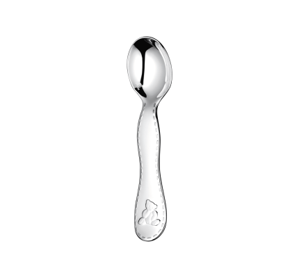 christofle silver-plated baby spoon 4
