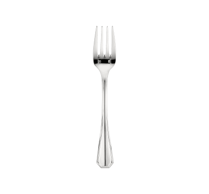 christofle salad fork america  silver plated 1