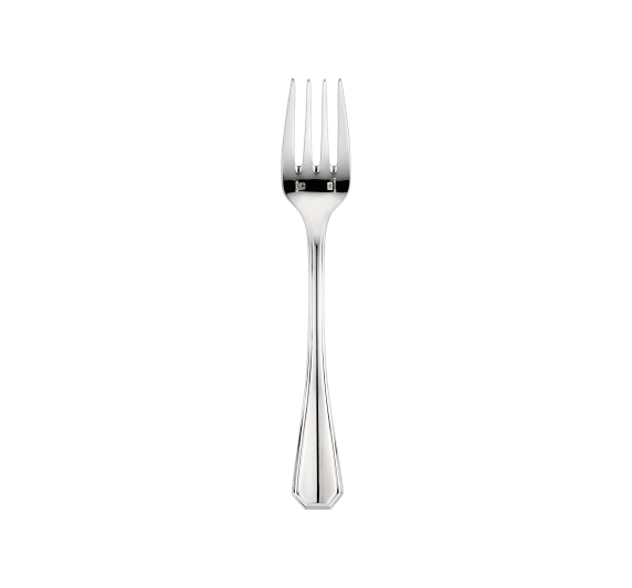 christofle salad fork america  silver plated 1