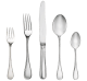 christofle 75-piece silver-plated flatware set with chest 1