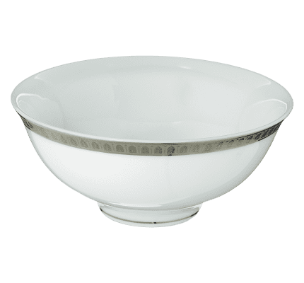 christofle chinese soup bowl malmaison  porcelain 1