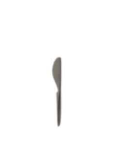 Couteau à tartiner en acier - coloris noir