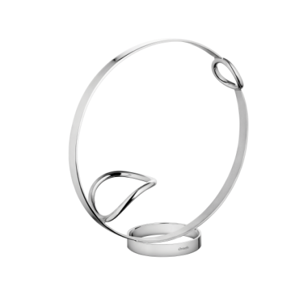 christofle wine bottle holder vertigo  silver plated 1