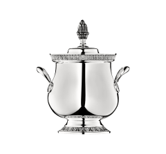 christofle sugar bowl malmaison  silver plated 1
