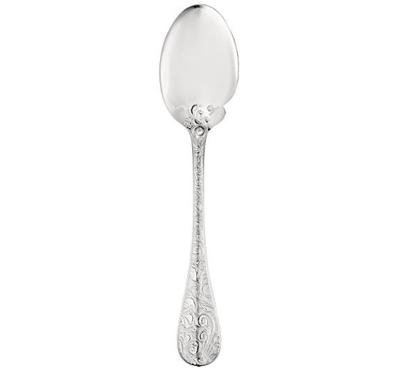 christofle sauce spoon  jardin d'eden  silver plated 1