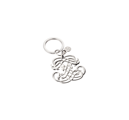 christofle sterling silver key chain ee - eugénie de montijo 0