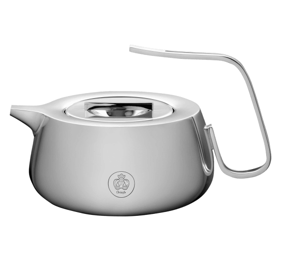 christofle tea pot silver time  silver plated 1