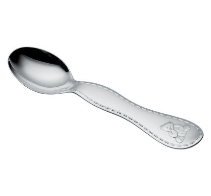 christofle silver-plated baby spoon 1