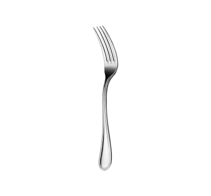 christofle Dessert fork Perles 2  Stainless steel