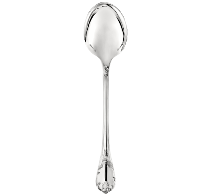 christofle serving spoon marly  sterling silver 1