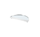 christofle silver-plated half circle tray surtout 0