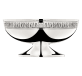 christofle low bowl on stand 14,5cm malmaison  silver plated 1