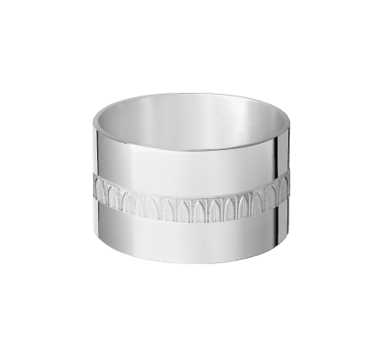 christofle napkin ring malmaison  silver plated 1