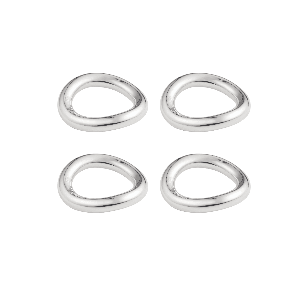 Christofle シルバー 箸置き 4個セット クリストフル ヴェルティゴ Christofle シルバー 箸置き 4個セット クリストフル ヴェルティゴ