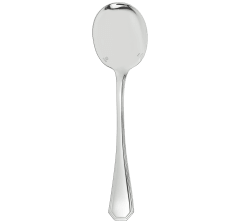 christofle silver-plated cream soup spoon  3