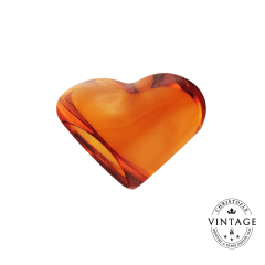Transparent Heart Amour Ambre - front
