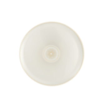 Porcelain Pie Dish Gold Finish