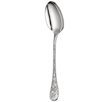 christofle serving spoon jardin d'eden  silver plated 1
