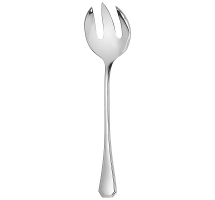 christofle salad serving fork america  silver plated 1