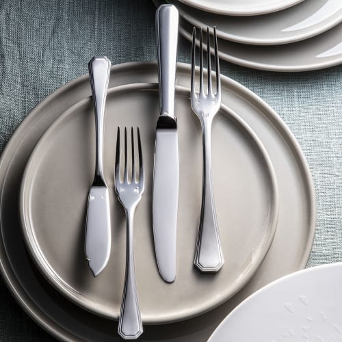 Silver-Plated Fish Knife America