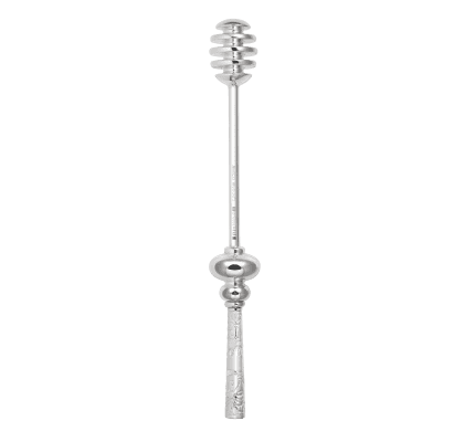 christofle silver plated honey spoon 1