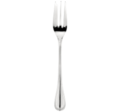 christofle serving fork malmaison  silver plated 0