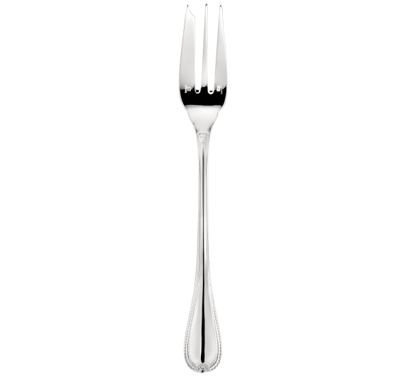 christofle serving fork malmaison  silver plated 0