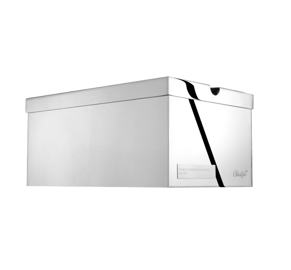 christofle silver-plated sneaker's box 0
